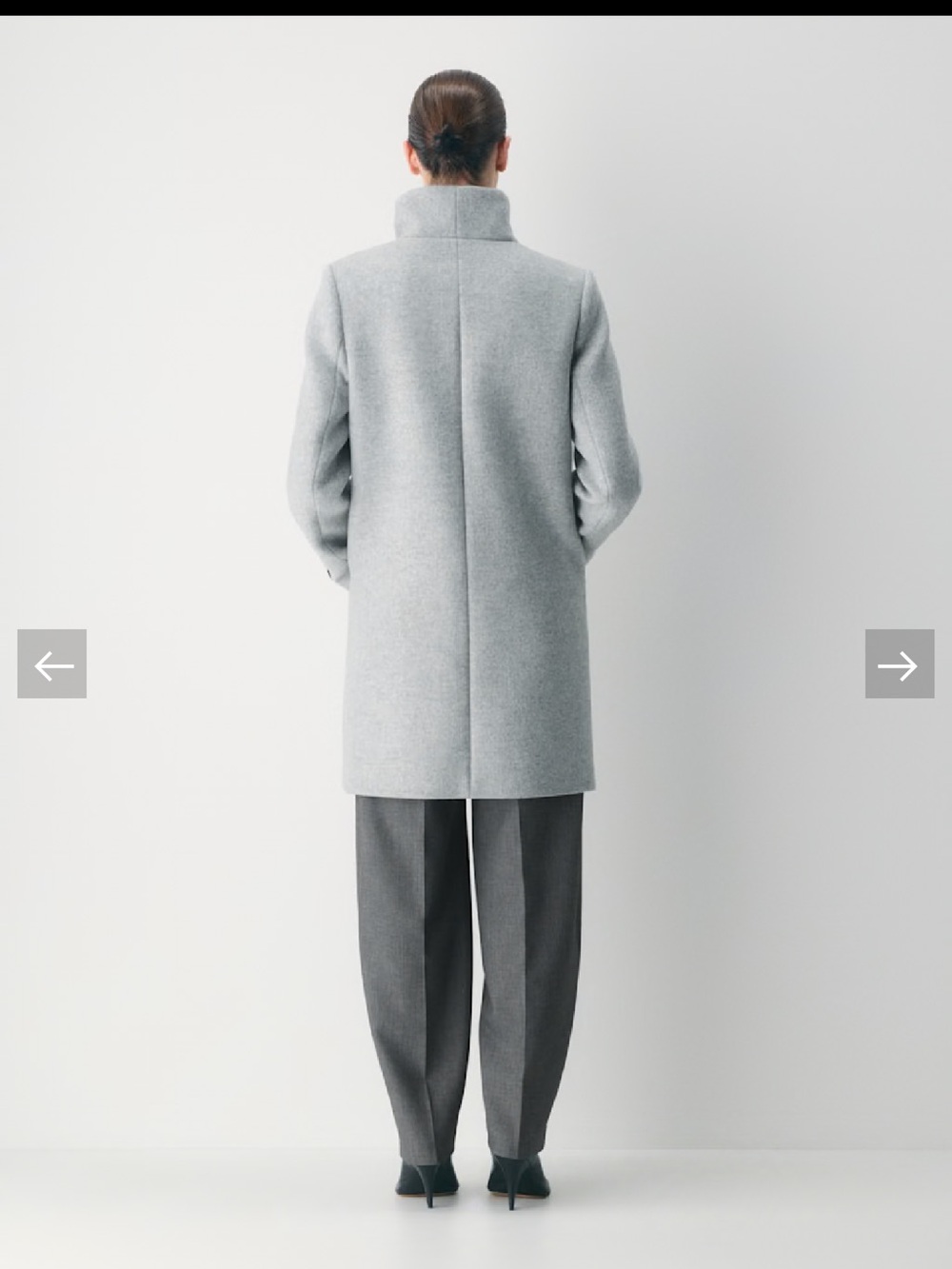 The Cocoon Coat - Luxe Wool Cashmere - Picture 10 of 14